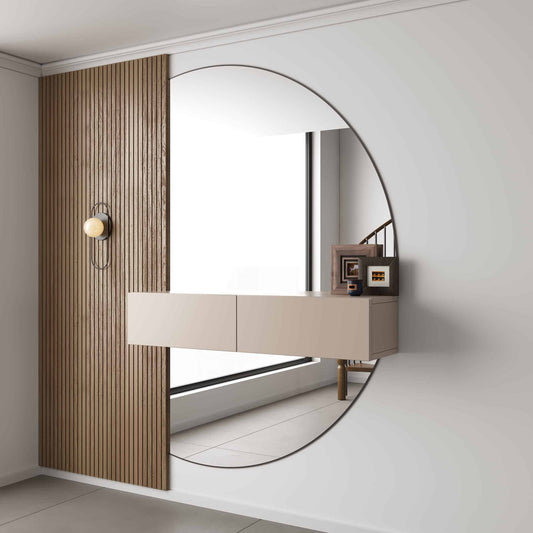 Chic Gangkast 100x26x20 cm – Exclusieve Softclose – Japandi Beige