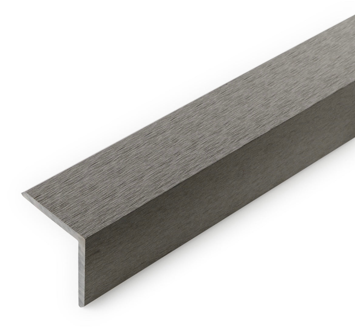 Afwerkprofiel Buitenhoek Buitenpaneel - Gevelbekleding Composiet 3D - Grijs eiken - 290cm