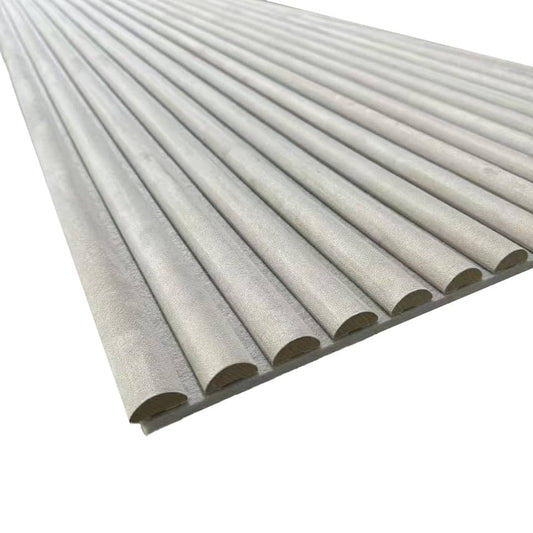 Akoestische panelen 280 x 60cm - Suede - Japandi beige
