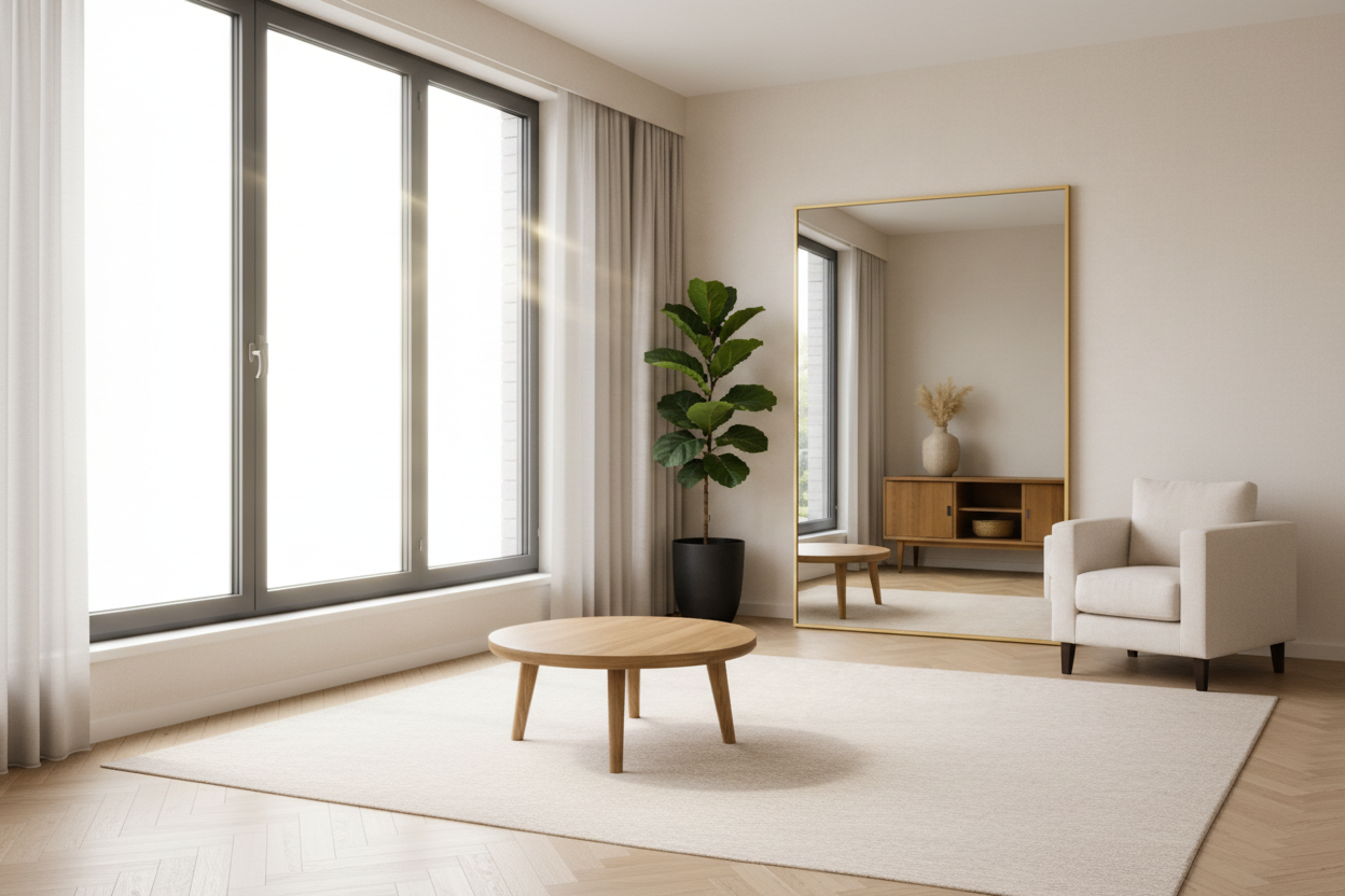 Luxe Rechthoekige Spiegel Lys - 180x100cm - Staand & hangsysteem - Goud