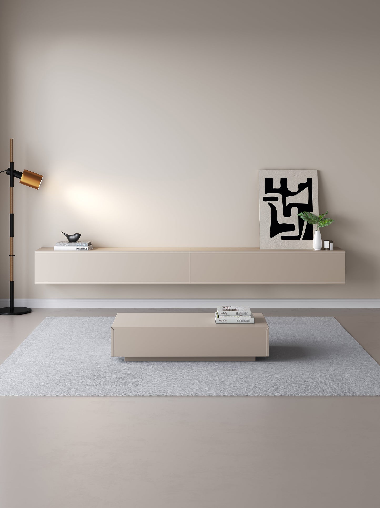 Chic TV Meubel 150cm – Japandi Beige