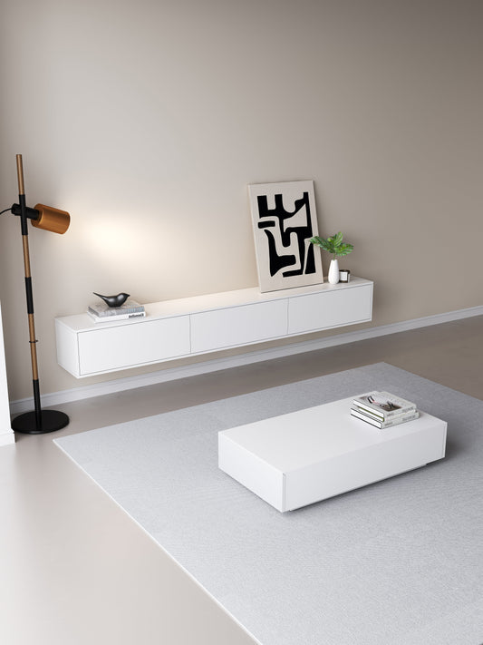 Chic TV Meubel 240cm – Pure White – Wit