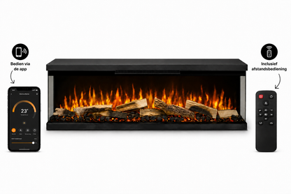 Dutch Fires Elegance 3D sfeerhaard 165cm