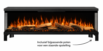 Dutch Fires Elegance 3D sfeerhaard 165cm