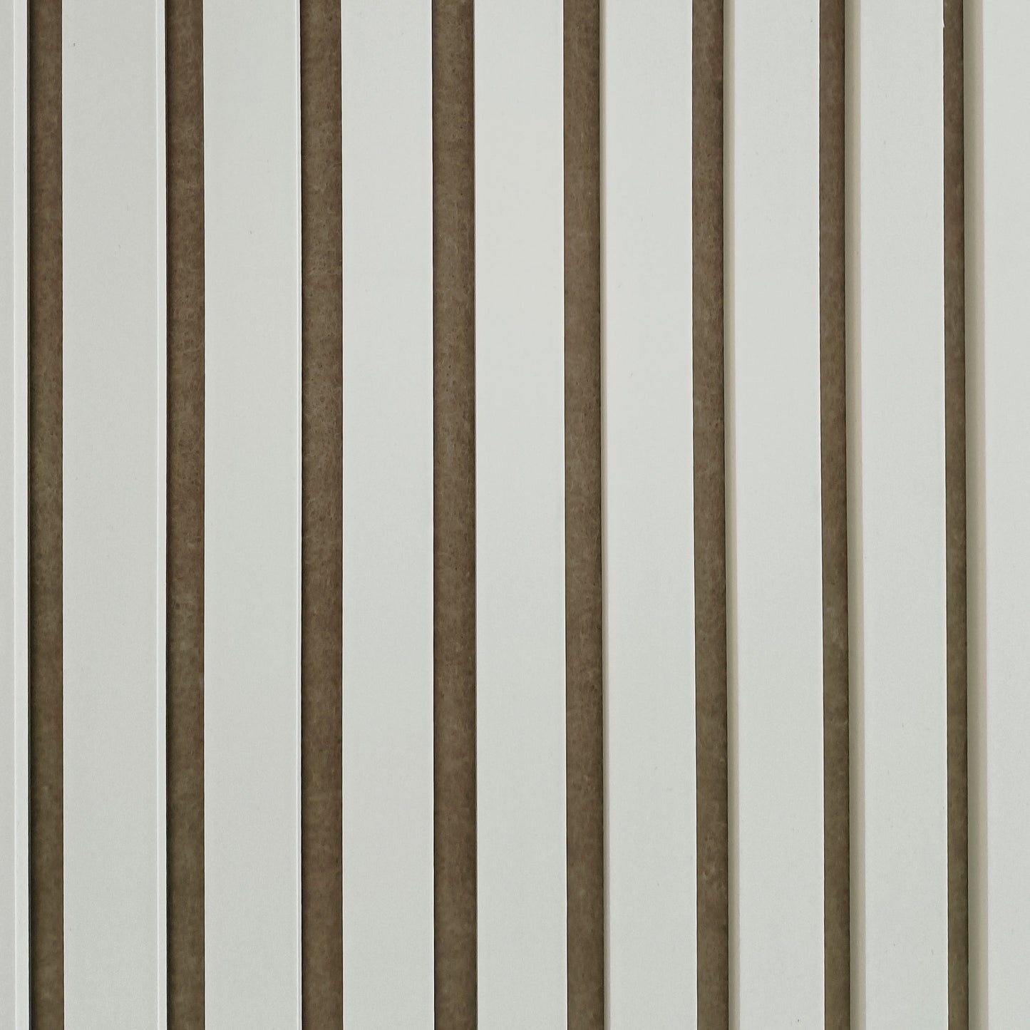 Nieuw! Akoestische wandpanelen - 280 x 60 x 2.2 cm - Beige mat op Beige vilt - Lattenwand - Akupanel - 3 zijdig