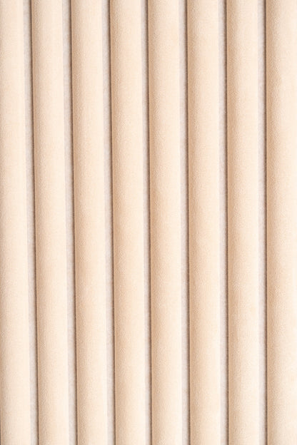 Akoestische panelen  280 x 60cm - Suede - Japandi beige