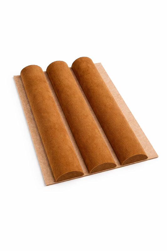Sample Akoestische paneel - Suede - Cognac