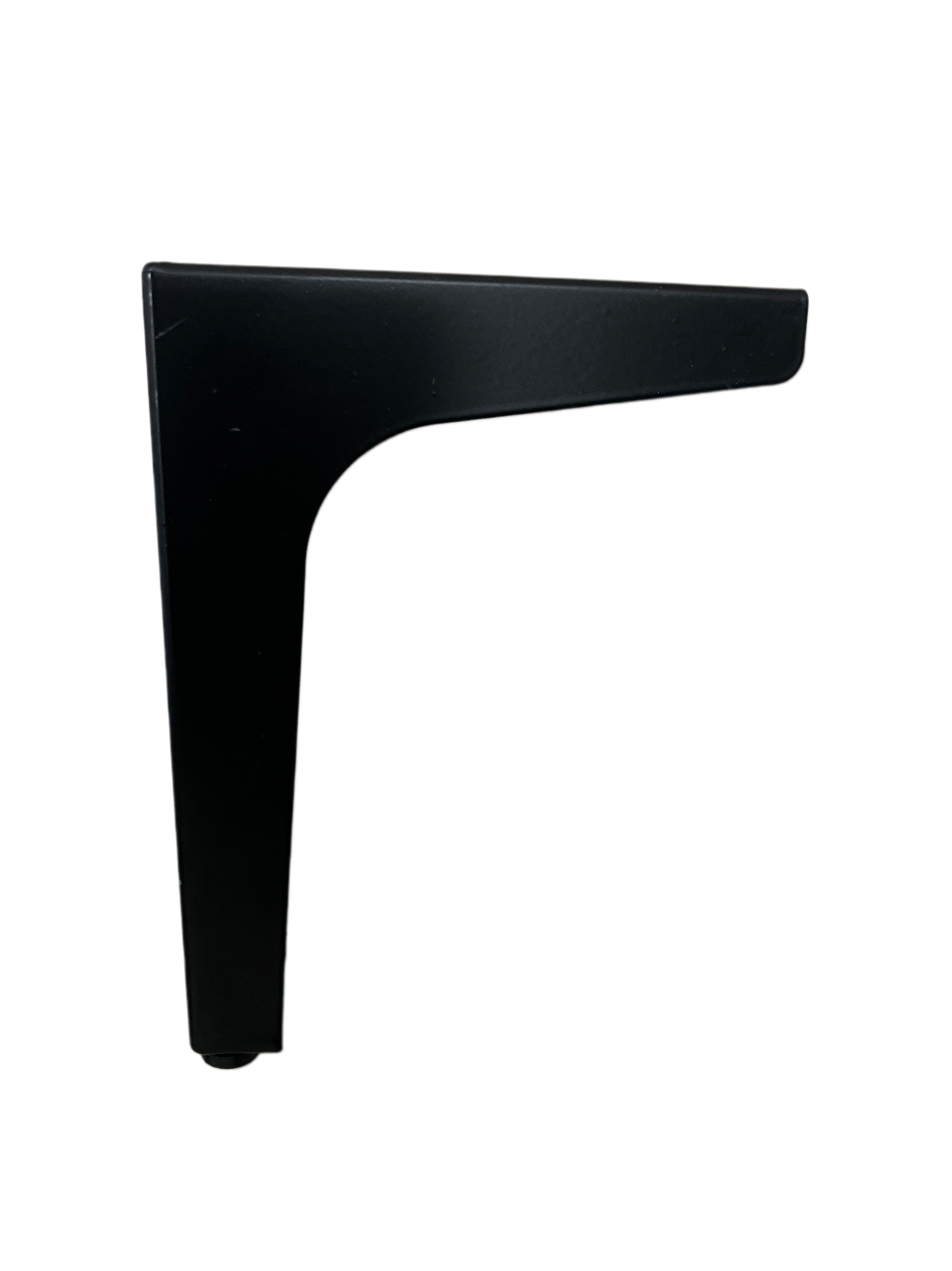 4 x Meubelpoot Slimline Mat Zwart – 165 mm - TV meubelpoot - tv meubel sfeerhaard