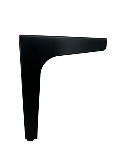 4 x Meubelpoot Slimline Mat Zwart – 165 mm - TV meubelpoot - tv meubel sfeerhaard