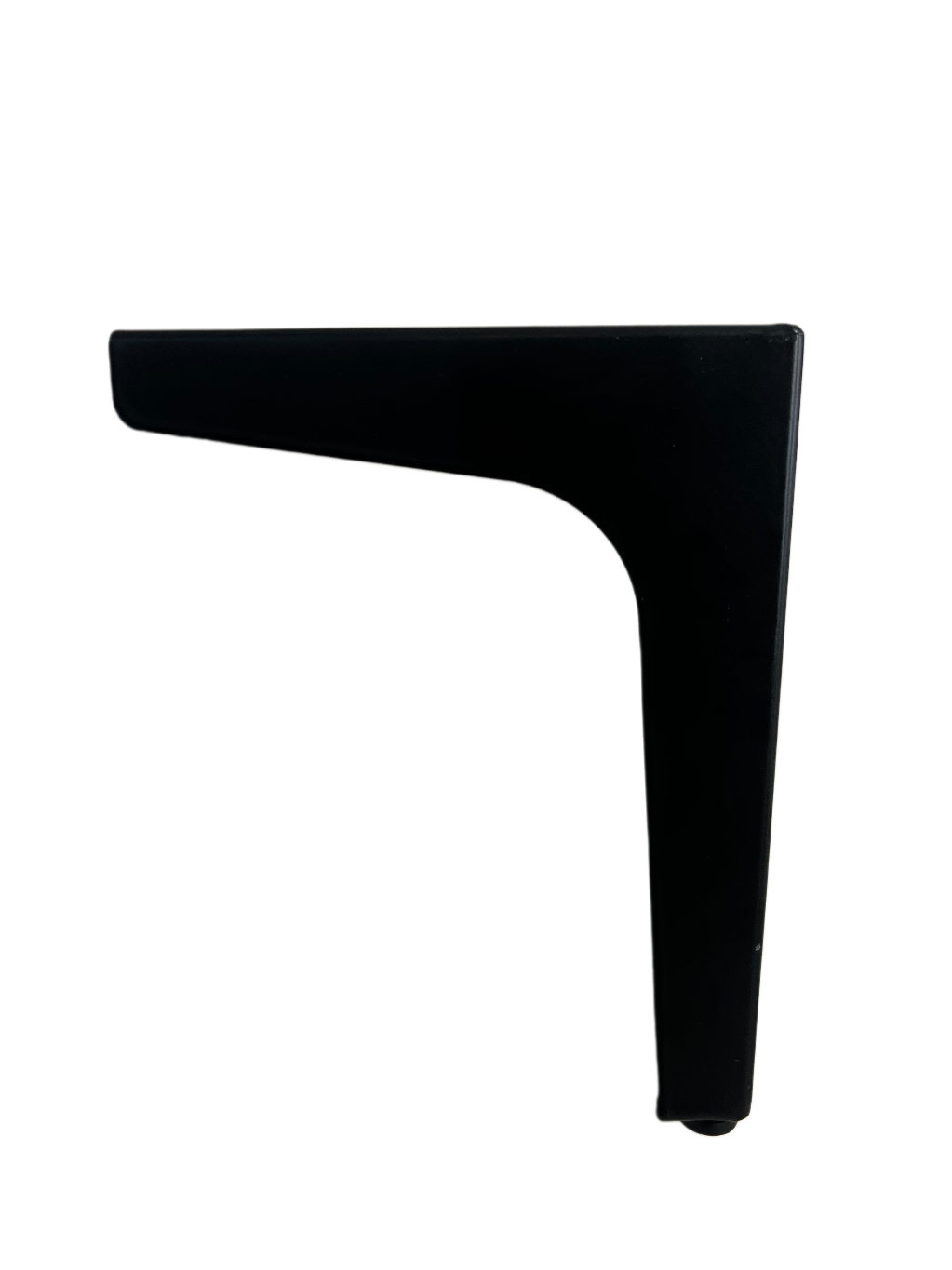 4 x Meubelpoot Slimline Mat Zwart – 165 mm - TV meubelpoot - tv meubel sfeerhaard