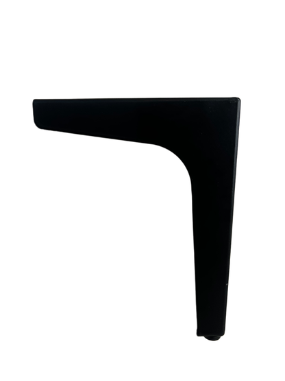 4 x Meubelpoot Slimline Mat Zwart – 165 mm - TV meubelpoot - tv meubel sfeerhaard