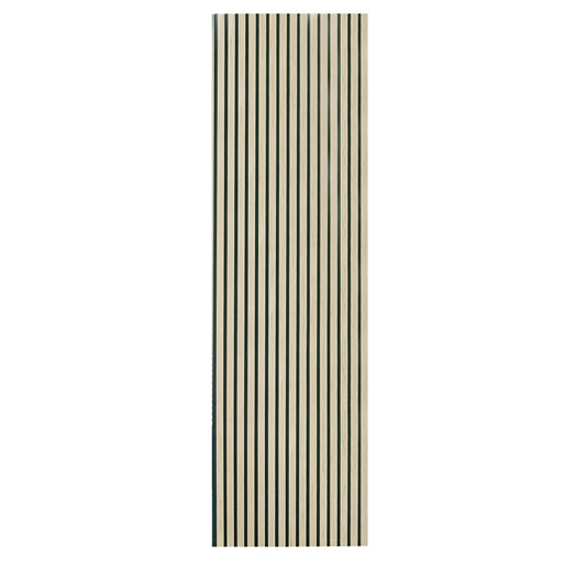 Akoestische wandpanelen - 280 x 60 x 2.2 cm - Rustiek Naturel Eiken - Lattenwand - Akupanel - 3 zijdig houtfineer