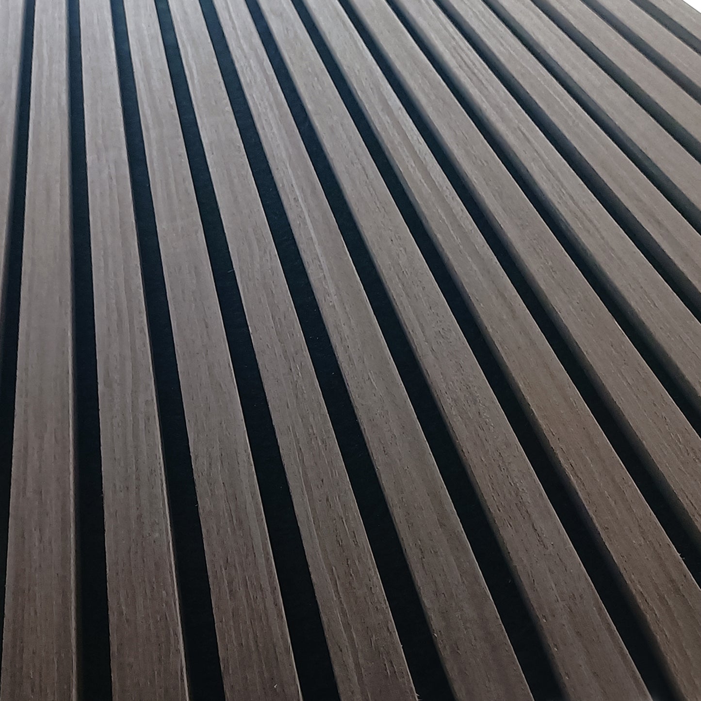 Akoestische wandpanelen - 280 x 60 cm - Gerookt Eiken - Lattenwand - Akupanel