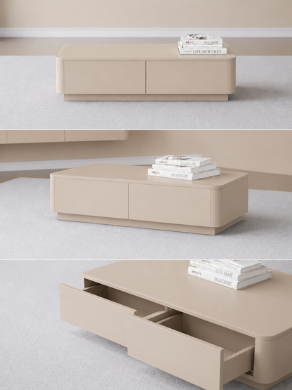 Salontafel 120cm x 60cm – Chic Collection – Japandi Beige