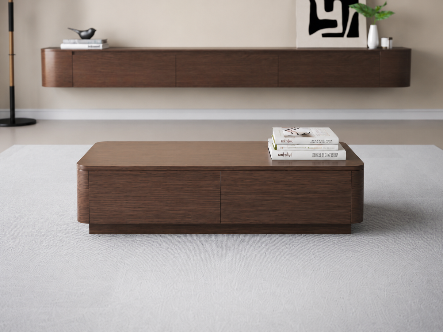 Salontafel 120cm x 60cm – Chic Collection – Walnoot eiken