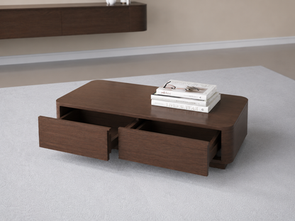 Salontafel 120cm x 60cm – Chic Collection – Walnoot eiken