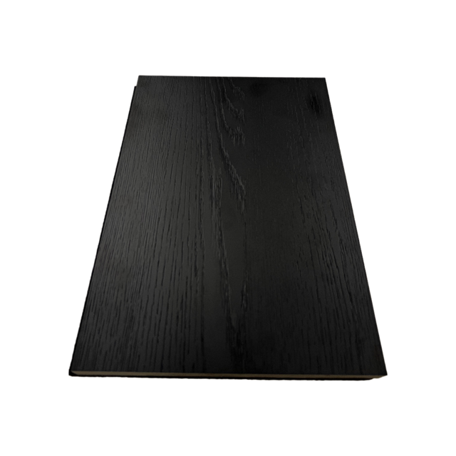 Decor paneel - 280 x 60 cm - Akoestische wandpanelen - Zwart eiken