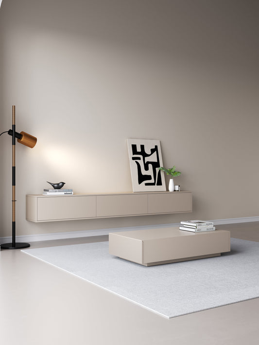 Chic TV Meubel 240cm – Japandi Beige