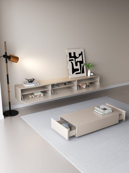 Chic TV Meubel 180cm – Japandi Beige