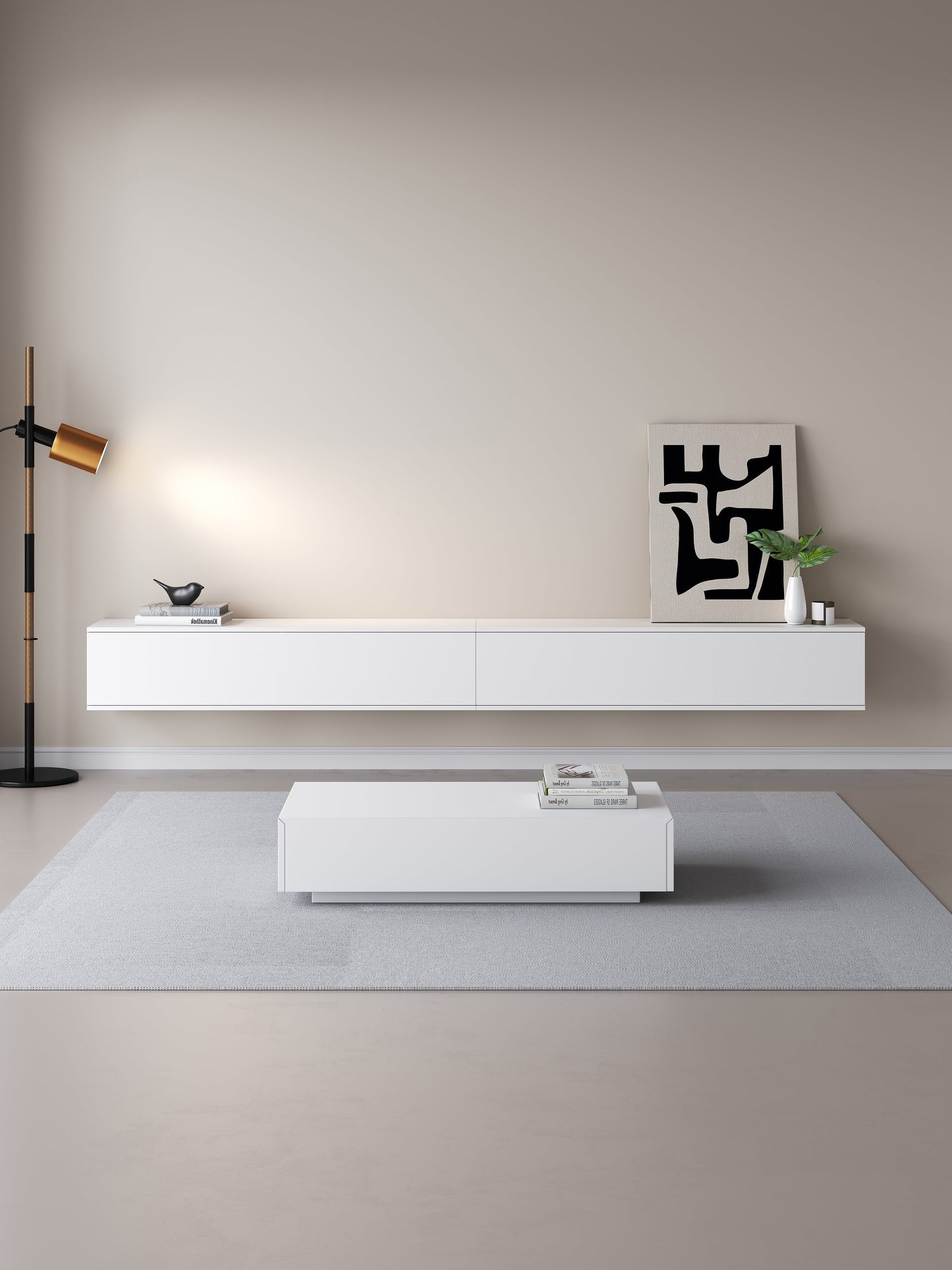 Chic TV Meubel 150cm – Pure White – Wit