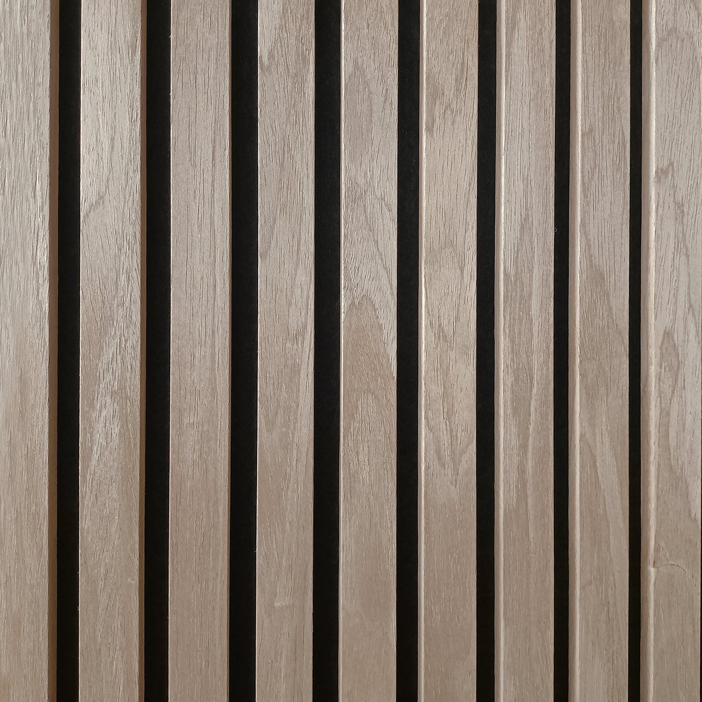 Akoestische wandpanelen - 280 x 60 x 2.2 cm - Walnoot Eiken - Lattenwand - Akupanel - 3 zijdig houtfineer
