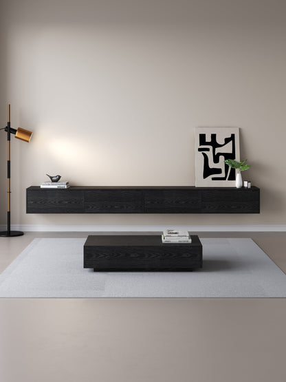 Chic TV Meubel 300cm – Zwart Eiken