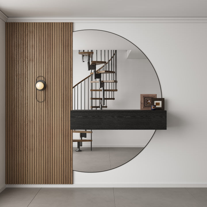 Chic Gangkast 60x26x20 cm – Exclusieve Softclose – Zwart Eiken